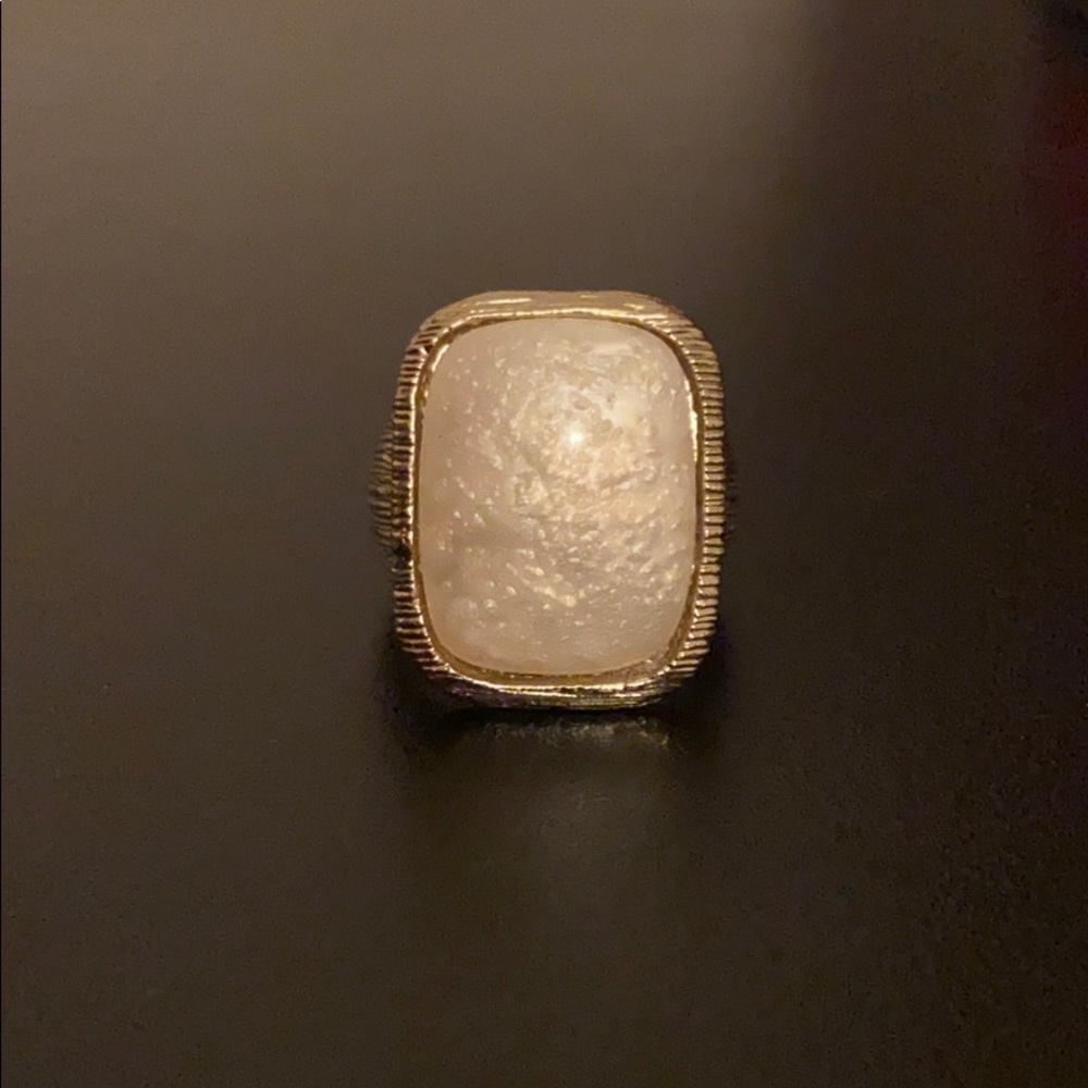 Faux gem stone ring size 9